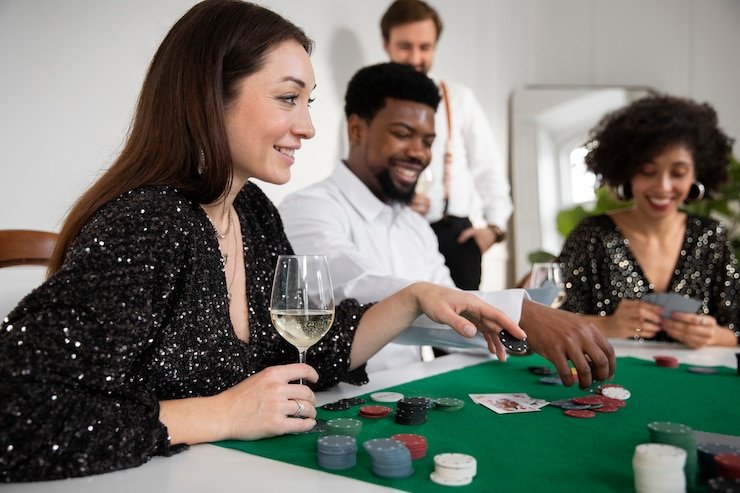 Live roulette table with physical wheel and croupier on lorenzo slot